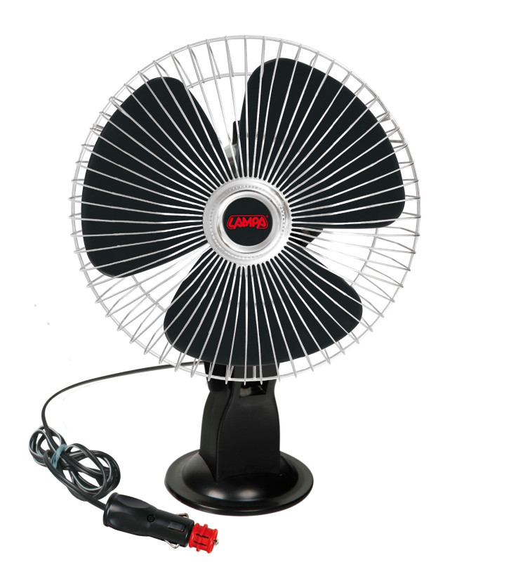 12V Ø 20 CM FAN WITH SUCTION CUP ATTACHMENT