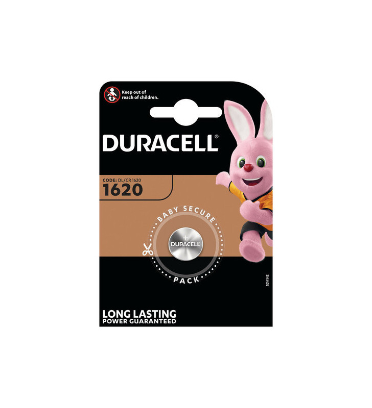 DURACELL 1620 LITHIUM BOTTON ELECTRONICS 3V