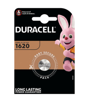 DURACELL 1620 LITHIUM BOTTON ÉLECTRONIQUE 3V