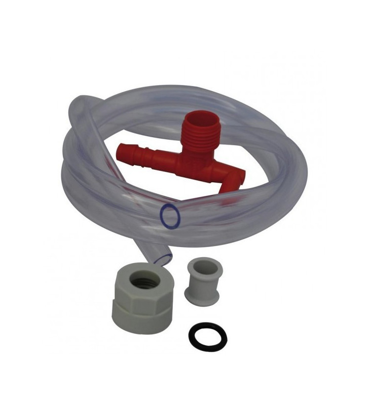 Boiler connection non-return valve connection portag