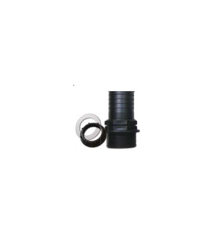 Complete straight male fitting Ø 20 mm 3/4''