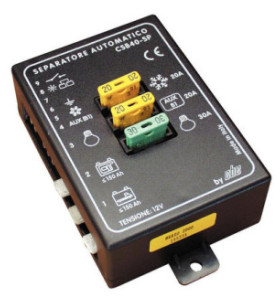 Separatore automatico batterie CSB 40-SP con alimentazione dall'alternatore 402744