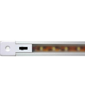 BARRE LED ENCASTRÉ ALUMINIUM 750 mm 3.1 W c / int