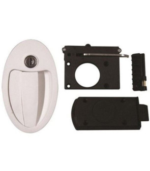 FAP White external lock 160x100 for lockers with keys and hook