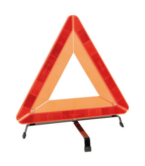 Cross-shaped car stop warning triangle