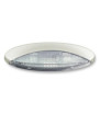 Ext. Lamp led LUNA 2.8W 6 LED neutral light 4000 ° K white frame