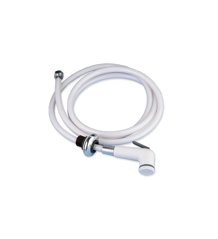 Built-in handshower kit with 2.5 m - 1/2 inch hose