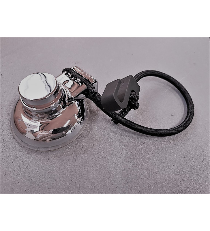 NEW chromed pump locking suction cup in PVC with coupling