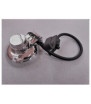 NEW chromed pump locking suction cup in PVC with coupling