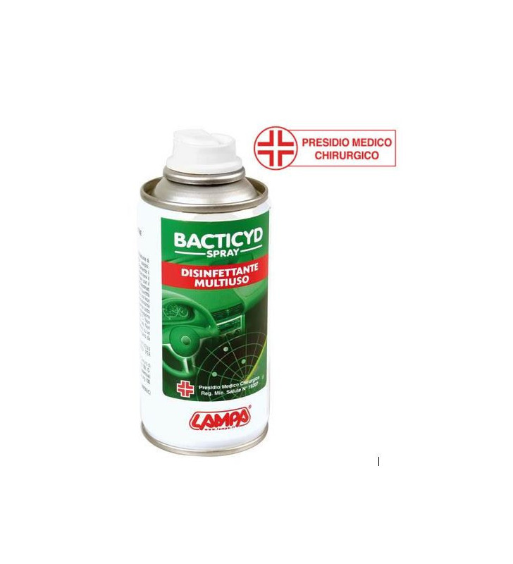 GERMICIDAL DISINFECTANT BACTICYD SPRAY PMC LAMPA 150ml