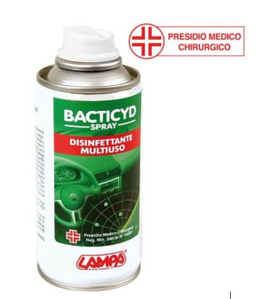 DÉSINFECTANT GERMICIDE BACTICYD SPRAY PMC LAMPA 150ml