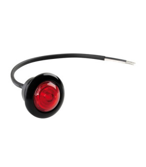 RED RECESSED LIGHT 12 / 24V R-19 "