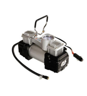 Compressore bicilindrico 12V 100 psi - 7 bar - 45 l/min - 200W