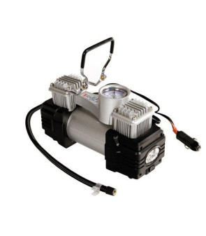 Compresor bicilíndrico 12V 100 psi - 7 bar - 45 l/min - 200W