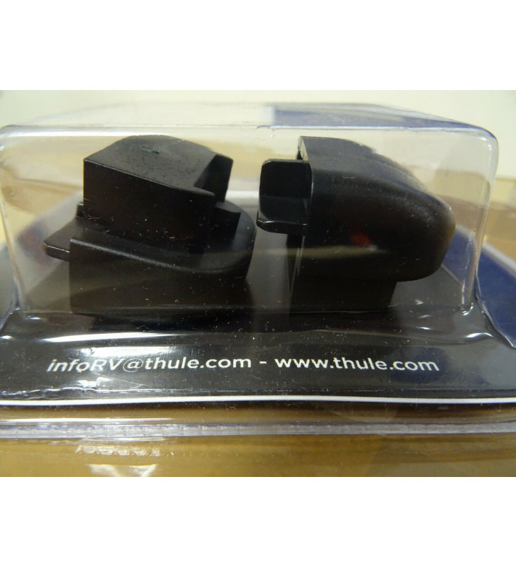 Thule black end caps for left and right steps