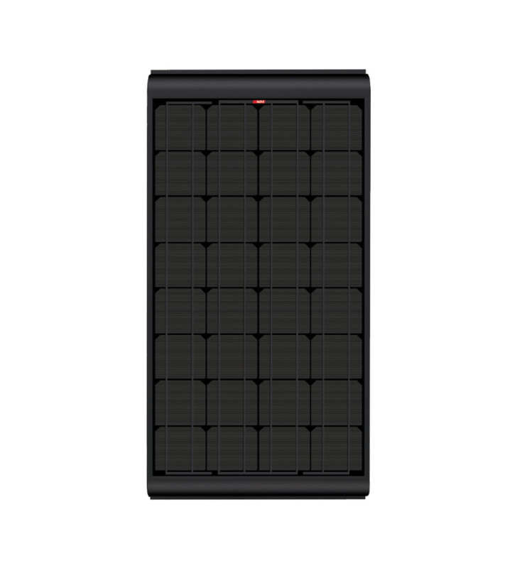 Mono solar panel 165W BLACK SOLAR NDS integrated brackets wired