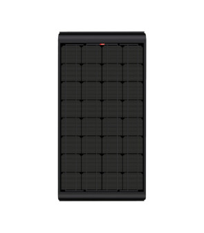 Mono solar panel 165W BLACK SOLAR NDS integrated brackets wired