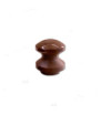 Mini bouton poussoir marron x verrou poussoir