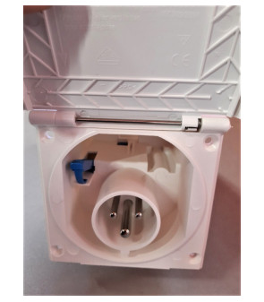 230 V CEE prise externe - 128 x 122