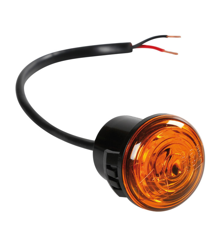 ENCASTRÉ 8 "1LED 24V AMBRE"