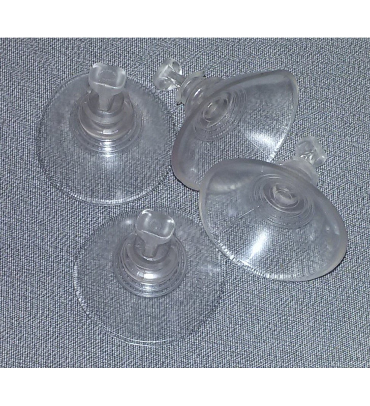 Transparent PVC suction cup 10 pieces