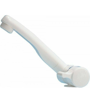 Grifo mezclador COMET LONDON blanco con microinterruptor, conexiones PG, orificio de 22 mm