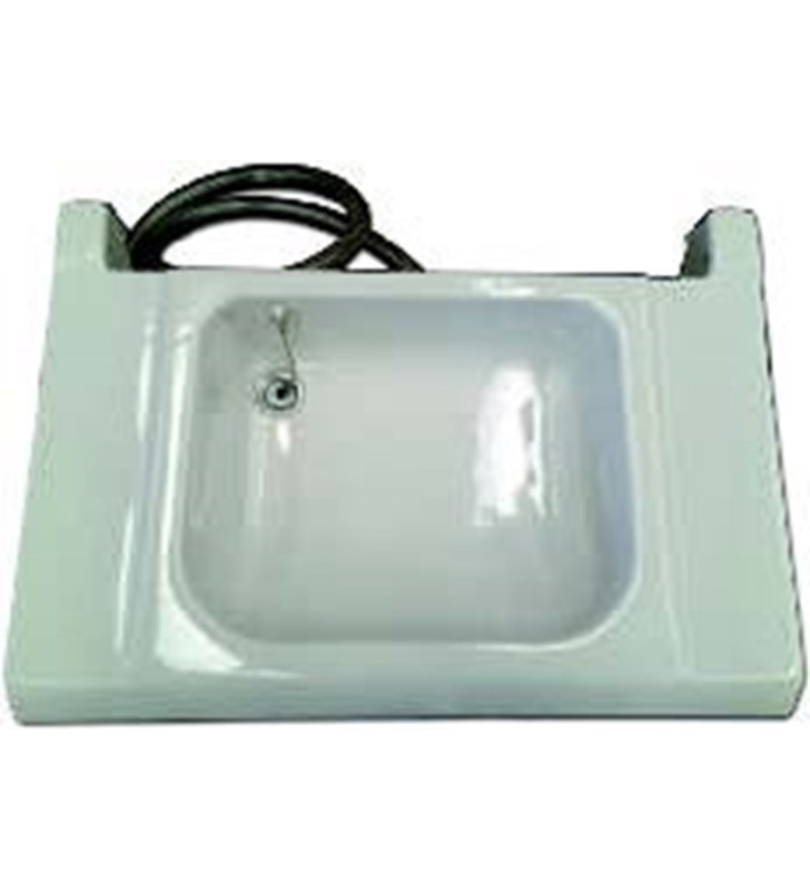 DROP-DOWN SINK WITH PRE-ASSEMBLED DRAIN AND TBO...