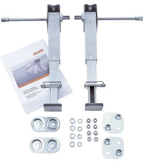 Pieds de support AL-KO ClickFix, manivelle manuelle