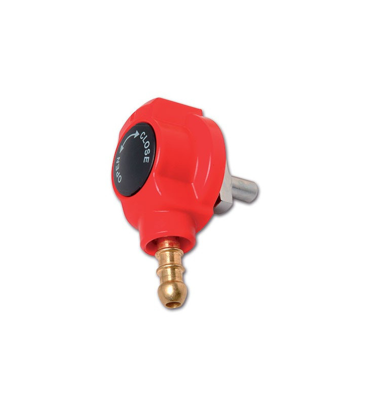 Gas connection for external socket 6126