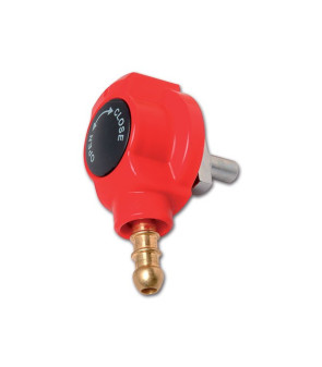 Gas connection for external socket 6126