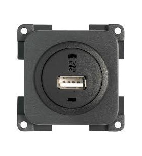 USB OUT5V-1A - IN12V CBE MPUSB/M prise marron