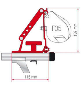 Kit Montaggio Verande Fiamma Auto