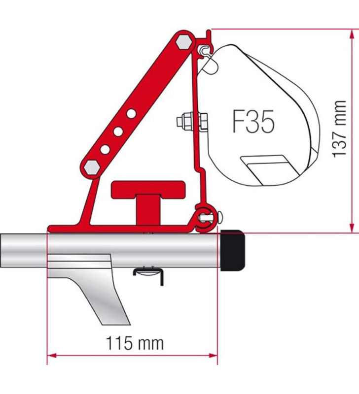 Fiamma Auto Verandas Assembly Kit