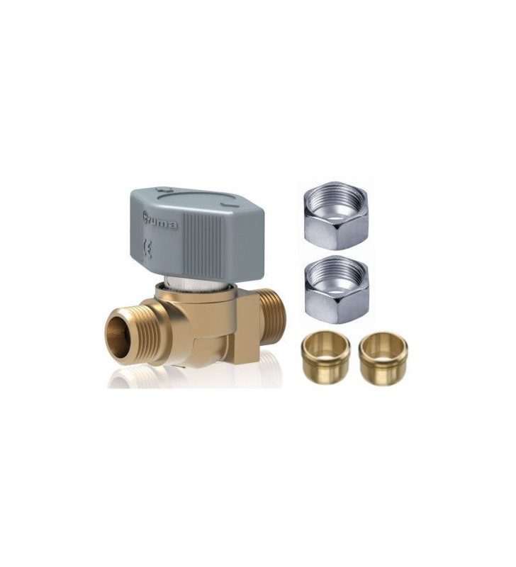 TRUMA gas valve K 10x10 gray knobs