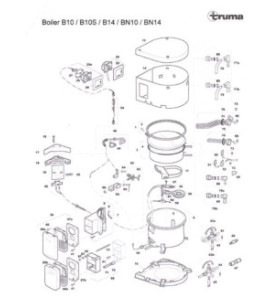 3 m Steuerkabel für Kessel der Serie 3 - 7000.962