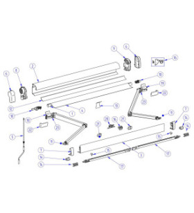 Meccanismo Sinistro 4900/Tristor2 Bianco - 1500602215