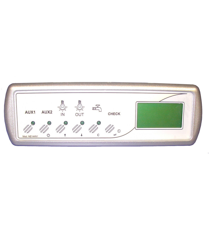 1347.144.02 - NE144N2 PANEL WITH LED AND DISPLAY 8 MT CABLE