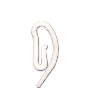 Nylon hook 20 pcs. gooseneck for curtains