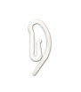 Nylon hook 20 pcs. gooseneck for curtains