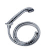 Chrome-plated kitchen shower double jet w / 1.5 m 1 / 2F "hose