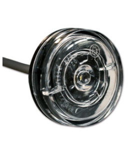 ASPOCK – Niedrige weiße runde LED-LED-Leuchte Ø38 mm