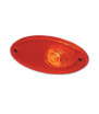 HELLA Rear oval clearance light red