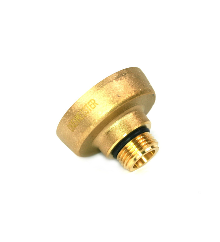 DISH connection Ø22 mm for W21.8 brass