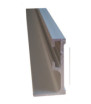 Aluminum profile for window hinge ADRIAP FAD PLASTOFORM 1 meter