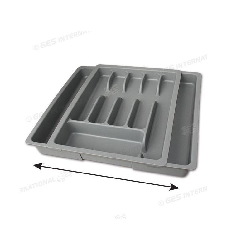 HABA - Extendable cutlery holder from 290 to 475 cm x 24 pieces