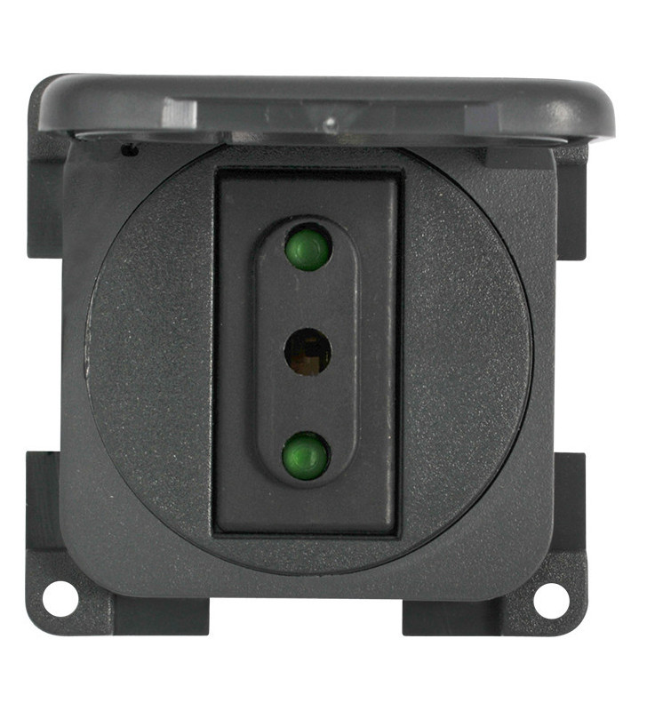 230V Italy CBE MP221 / G socket gray complete