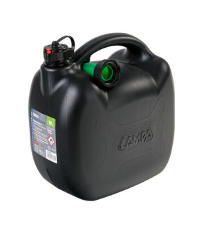 Tanica 10 lt carburante completa di travasatore