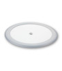 Silver ceiling light Ø 168 LED - 4000K - night light - touch switch