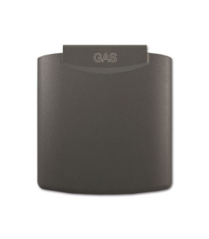 Gray cover for external gas socket