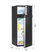 RMD 10.5T ABSORPTION FRIDGE 153LT. BLACK LED DISPLAY